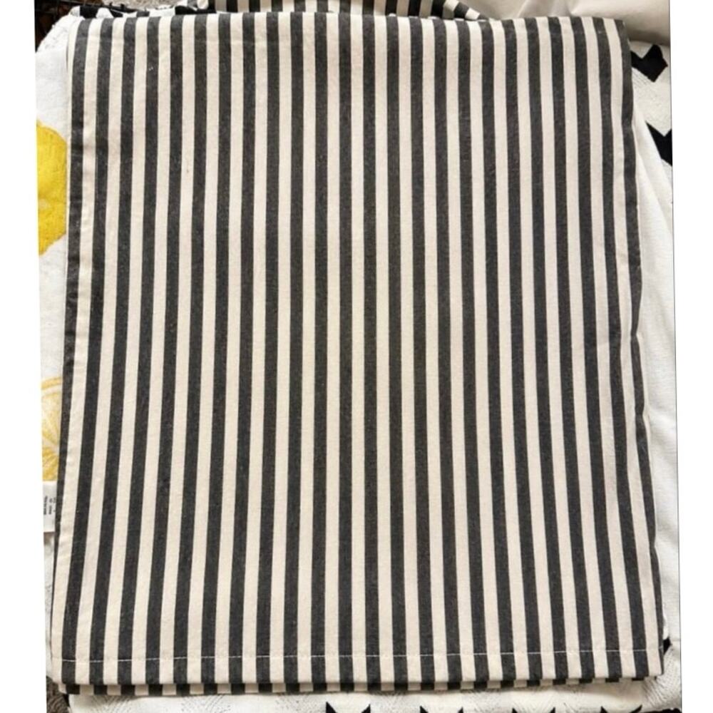 20”x20” H&M Home Striped Pillow Cover